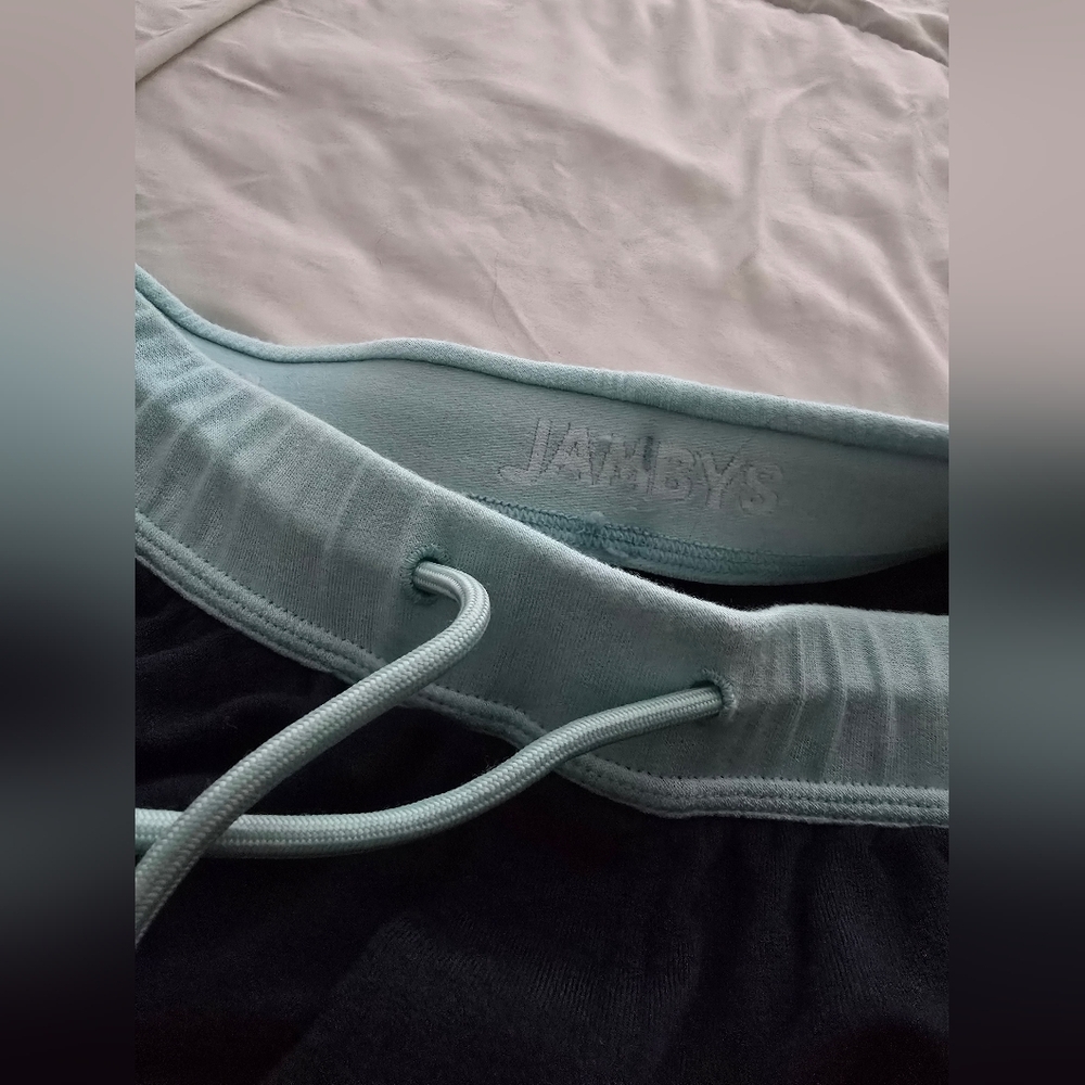 Jambys Breathable No-Sweat Sweatpant Joggers Navy/Mint Like New Tall — image 8 of 8